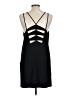 Alice + Olivia 100% Polyester Solid Black Casual Dress Size L - photo 2