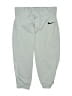 Nike 100% Polyester Gray Track Pants Size L (kids) - photo 1
