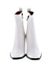 Beast Fashion White Ankle Boots Size 7 1/2 - photo 2