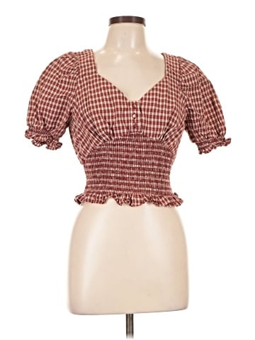 Only Short Sleeve Blouse (view 1)