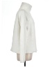French Connection Solid Ivory Turtleneck Sweater Size L - photo 4