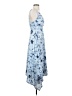Derek Heart Paisley Blue Cocktail Dress Size S - photo 4
