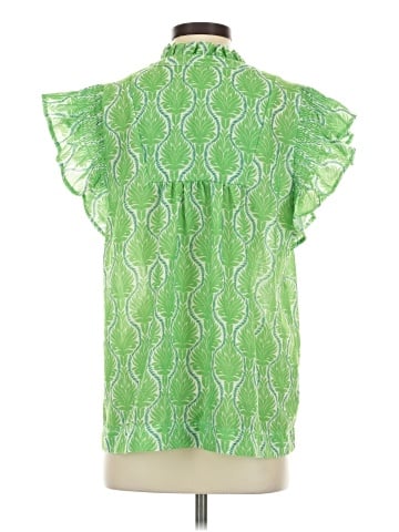Umgee Short Sleeve Blouse (view 2)