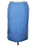 ELOQUII Solid Blue Formal Skirt Size 16 Plus - photo 1