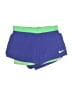 Nike Color Block Blue Athletic Shorts Size S - photo 1