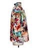 Koret Print Silver 3/4 Sleeve Blouse Size L - photo 4