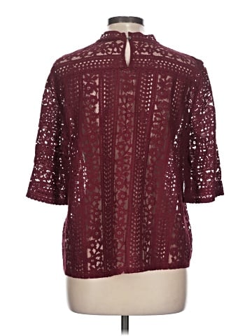 Ann Taylor LOFT 3/4 Sleeve Blouse (view 2)