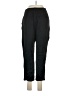 Zara Solid Black Casual Pants Size M - photo 2