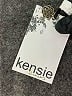 Kensie 100% Polyester Solid Ivory Cocktail Dress Size 12 - photo 5