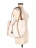 BCBG 100% Leather White Ivory Leather Tote One size - photo 2