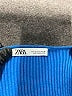 Zara Blue Long Sleeve Top Size S - photo 7