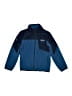 Under Armour 100% Polyester Blue Track Jacket Size 7 - photo 1