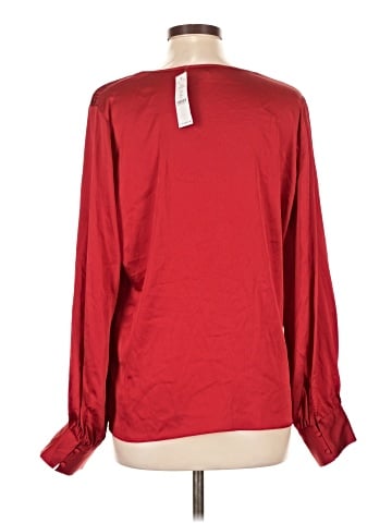 White House Black Market Long Sleeve Blouse (view 2)