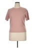 Pendleton 100% Merino Pink Short Sleeve Top Size XL - photo 1