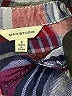 Max Studio 100% Rayon Plaid Gray Long Sleeve Button-Down Shirt Size S - photo 7