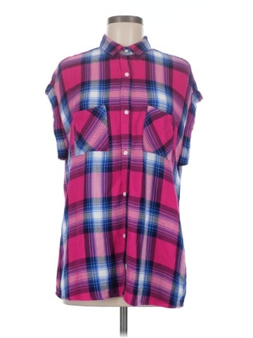 Rails Short Sleeve Button-Down Shirt (view 1)
