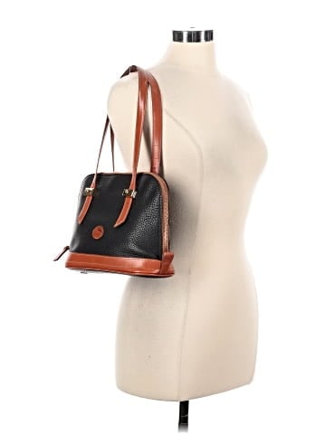 Dooney & Bourke Leather Satchel (view 2)