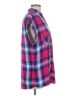 Rails 100% Rayon Plaid Pink Short Sleeve Button-Down Shirt Size M - photo 4