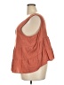 Gap 100% Cotton Orange Sleeveless Blouse Size XXL - photo 5