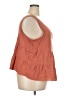Gap 100% Cotton Orange Sleeveless Blouse Size XXL - photo 4