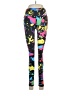 Unbranded Graphic Black Leggings Size M - photo 1