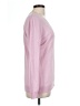 Moda International Pink Long Sleeve Top Size L - photo 4
