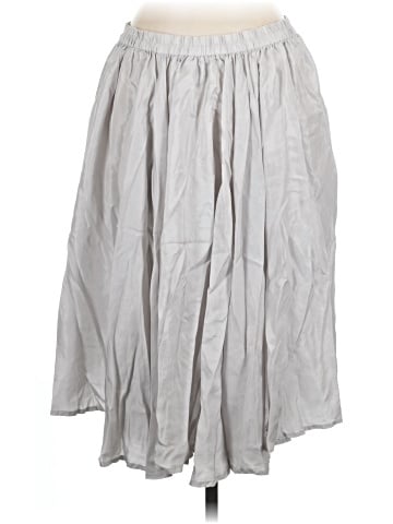 Pure Collection Silk Skirt (view 2)