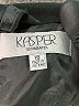 Kasper Solid Black Cocktail Dress Size 18 - photo 7