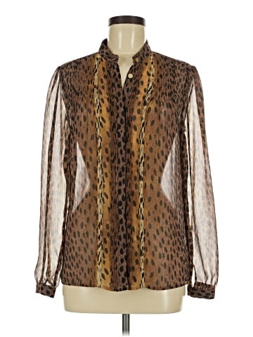 MICHAEL Michael Kors Long Sleeve Blouse (view 1)