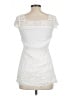 Ella Moss 100% Cotton Ivory Short Sleeve Blouse Size 12 - photo 2