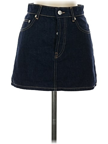 Zara Denim Skirt (view 1)