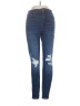 American Eagle Outfitters Solid Blue Jeans Size 0 - photo 1