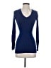Cache 100% Cotton Blue Long Sleeve Top Size S - photo 1