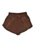 Nike Solid Brown Athletic Shorts Size M - photo 1
