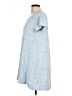 Anne Klein Blue Casual Dress Size L - photo 5