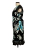 J.t.b. Print Teal Cocktail Dress Size L - photo 5