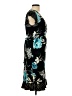 J.t.b. Print Teal Cocktail Dress Size L - photo 4