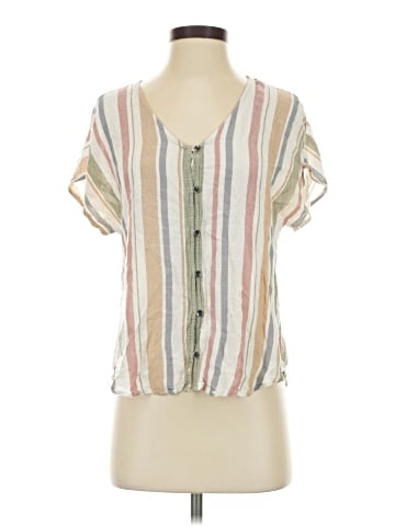 Maurices Short Sleeve Blouse (view 1)