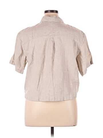 Athleta Short Sleeve Button-Down Shirt (view 2)
