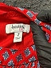 Speechless 100% Polyester Paisley Red Dress Size 7 - photo 3