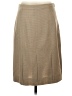 Carlisle Solid Tan Wool Skirt Size 2 - photo 1
