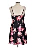 George 100% Polyester Floral Black Casual Dress Size L - photo 2