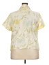 Kate Hill Tropical Ivory Short Sleeve Blouse Size 20 - photo 2