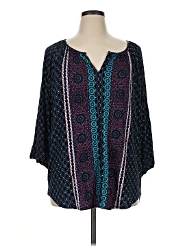Absolutely Famous 3/4 Sleeve Blouse