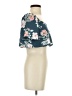 Leith 100% Polyester Teal 3/4 Sleeve Blouse Size S - photo 4