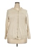 Torrid 100% Cotton Tan Cardigan Size 2X Plus (2) - photo 1