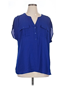 Inc International Concepts Short Sleeve Blouse
