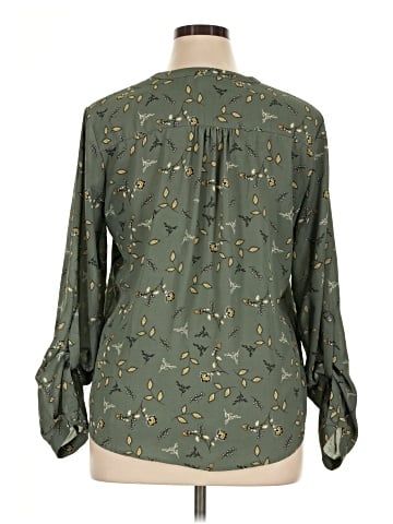 41Hawthorn 3/4 Sleeve Blouse (view 2)