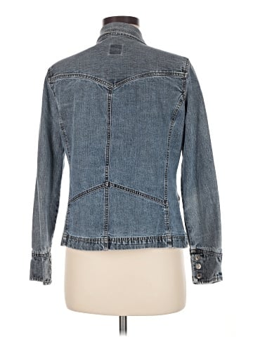 French Cuff Denim Jacket (view 2)