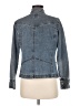 French Cuff 100% Cotton Blue Denim Jacket Size M - photo 2